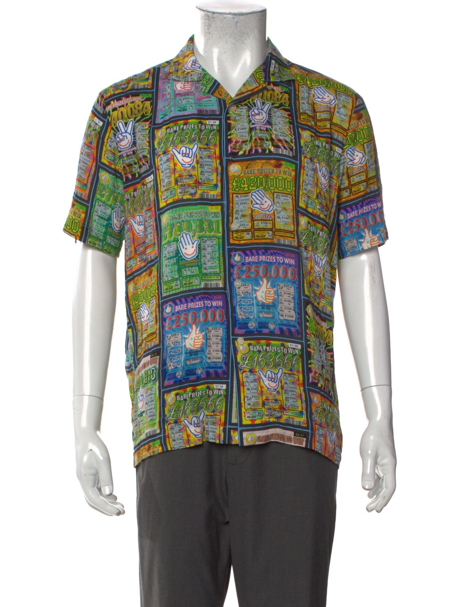 Palace Skateboards Printed Short Sleeve Shirt