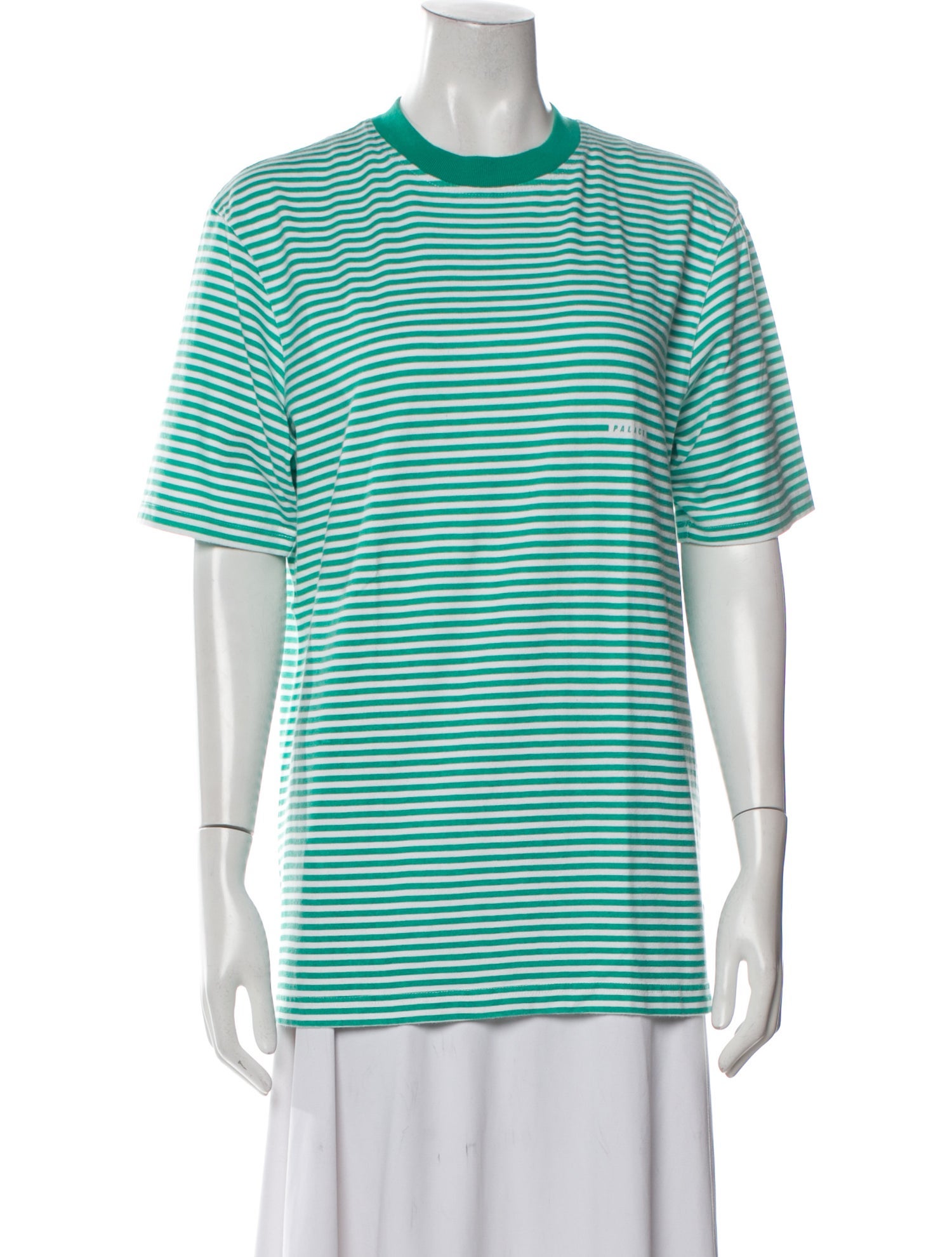 Palace Skateboards Striped Crew Neck T-Shirt