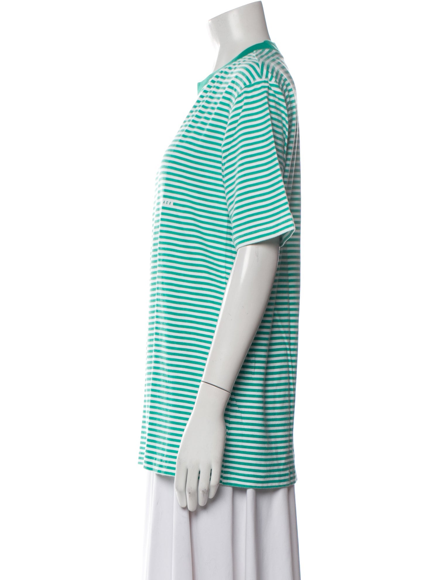 Palace Skateboards Striped Crew Neck T-Shirt