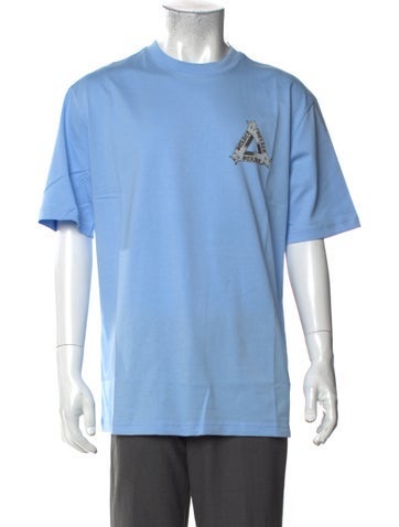 Palace Skateboards Casual Shirts Graphic Print Short Sleeve Shirt L