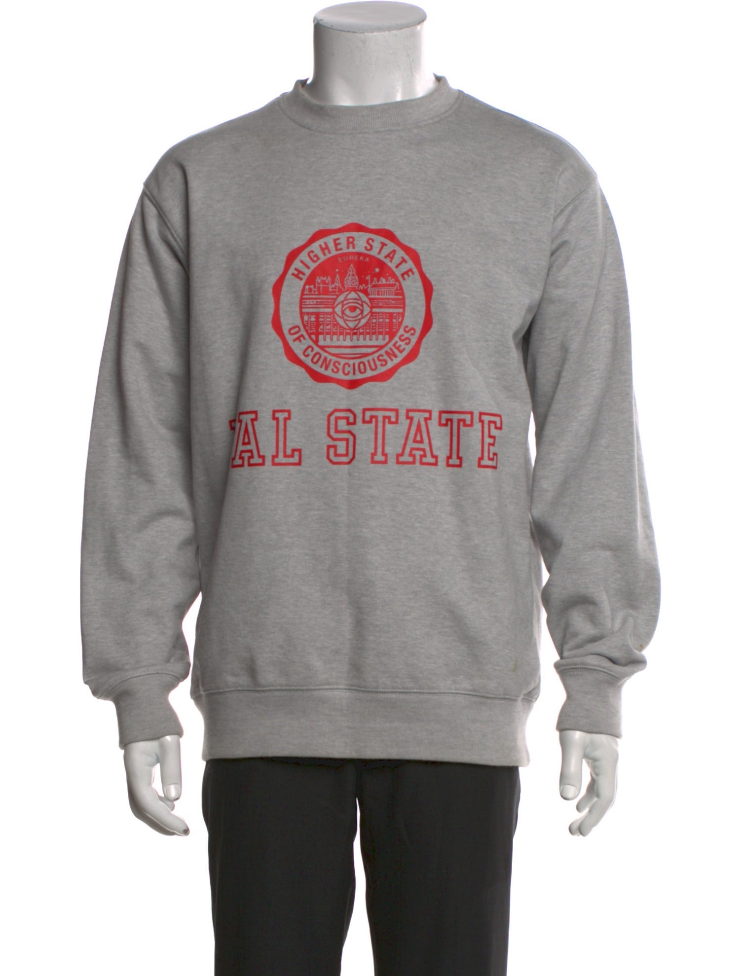 Palace Skateboards Graphic Print Crew Neck Sweatshirt