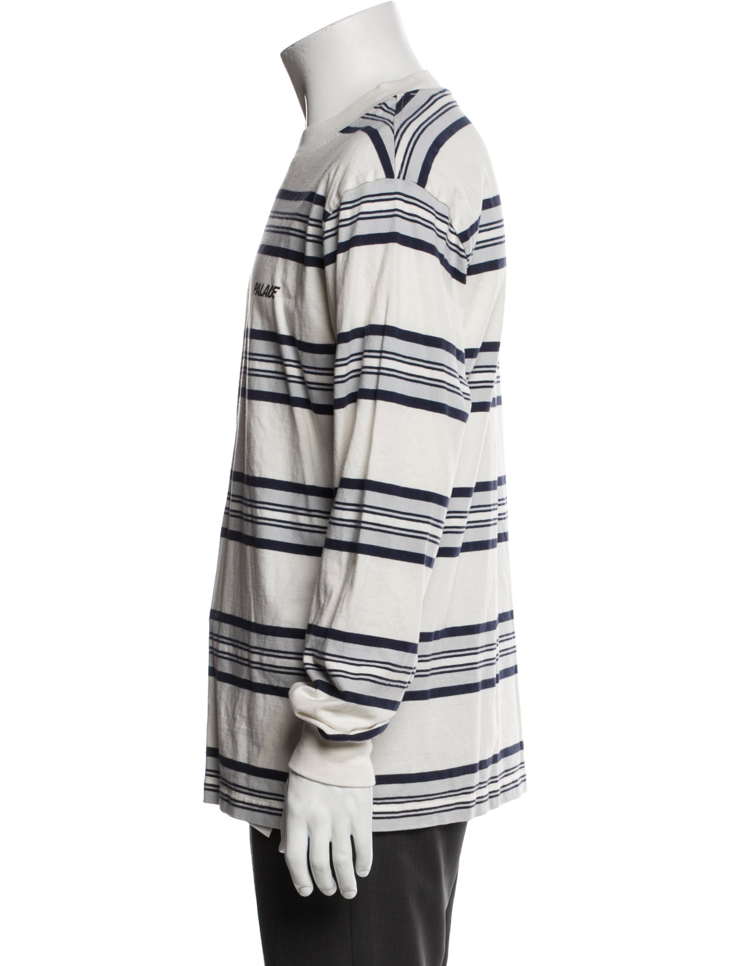 Palace Skateboards Striped Crew Neck T-Shirt