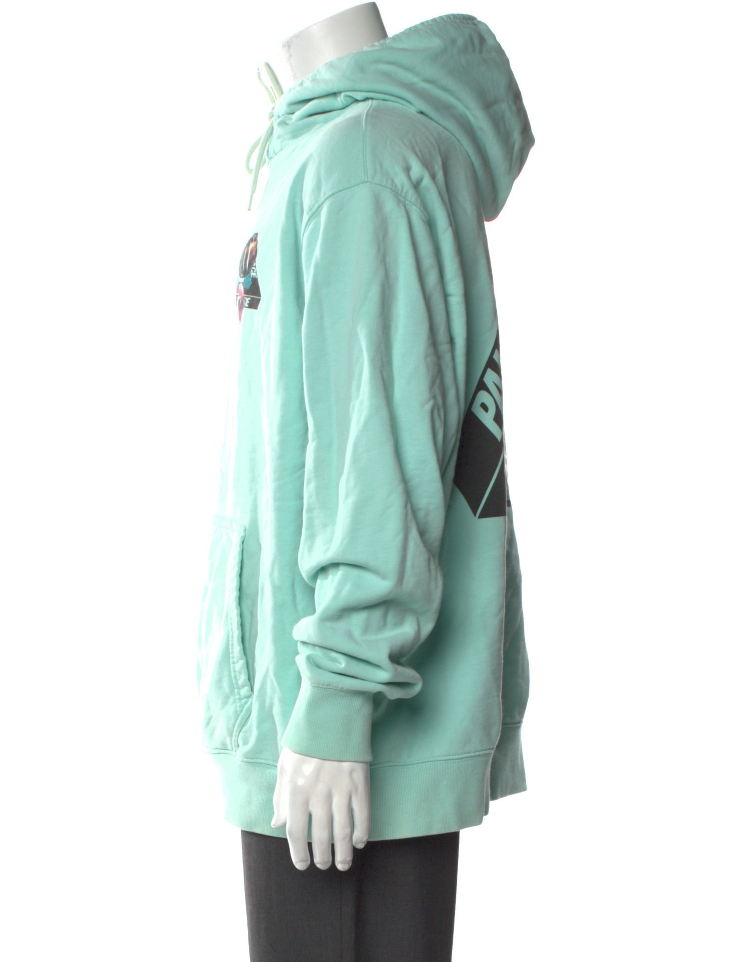 Palace Skateboards Graphic Print Crew Neck Hoodie