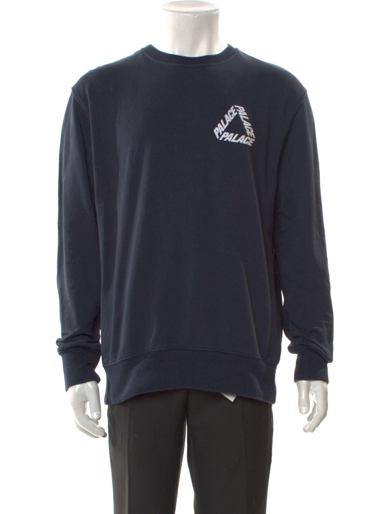 Palace Skateboards Graphic Print Crew Neck Sweatshirt