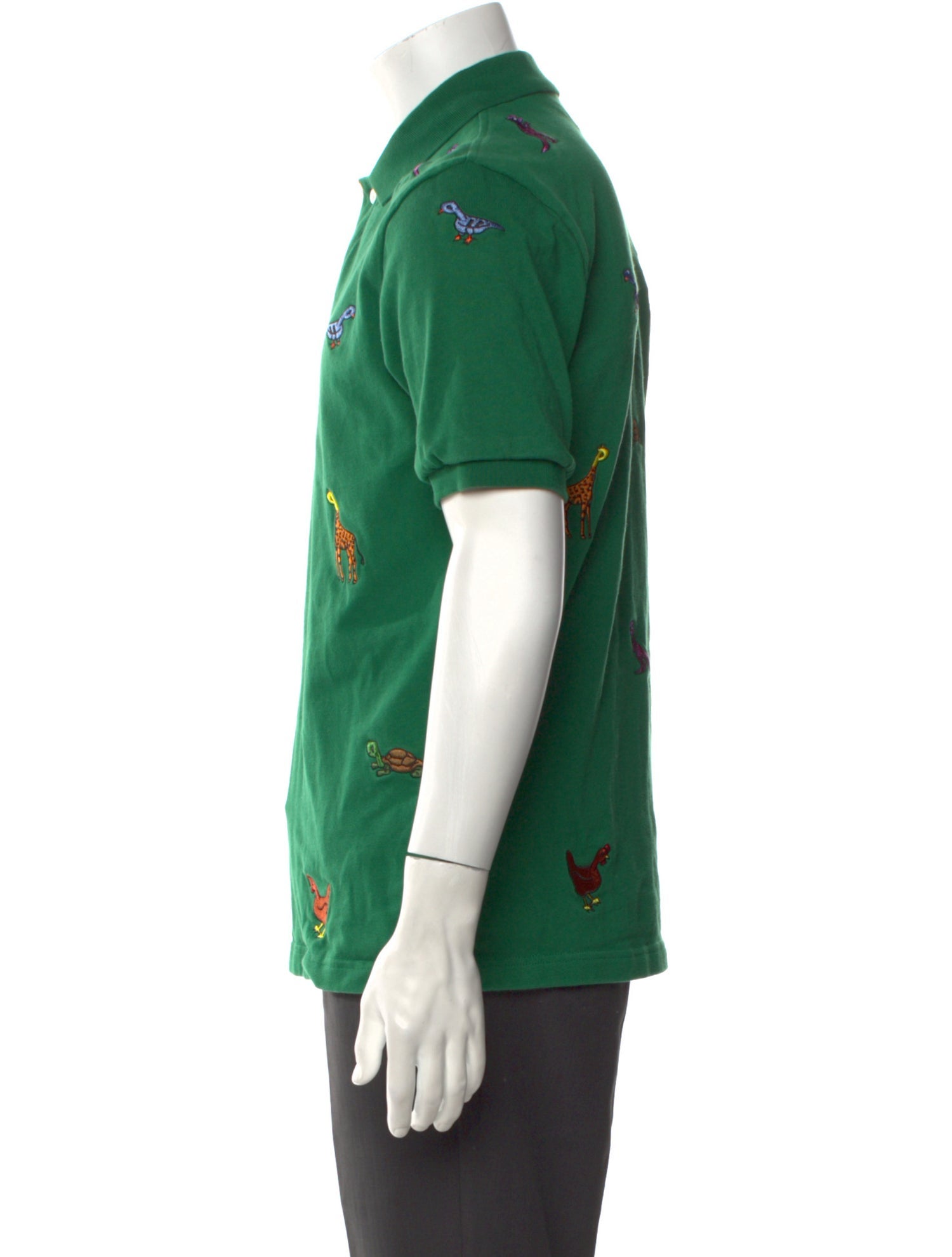 Palace Skateboards Printed Crew Neck Polo Shirt