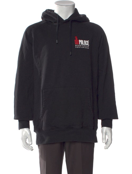 Palace Skateboards Graphic Print Crew Neck Hoodie