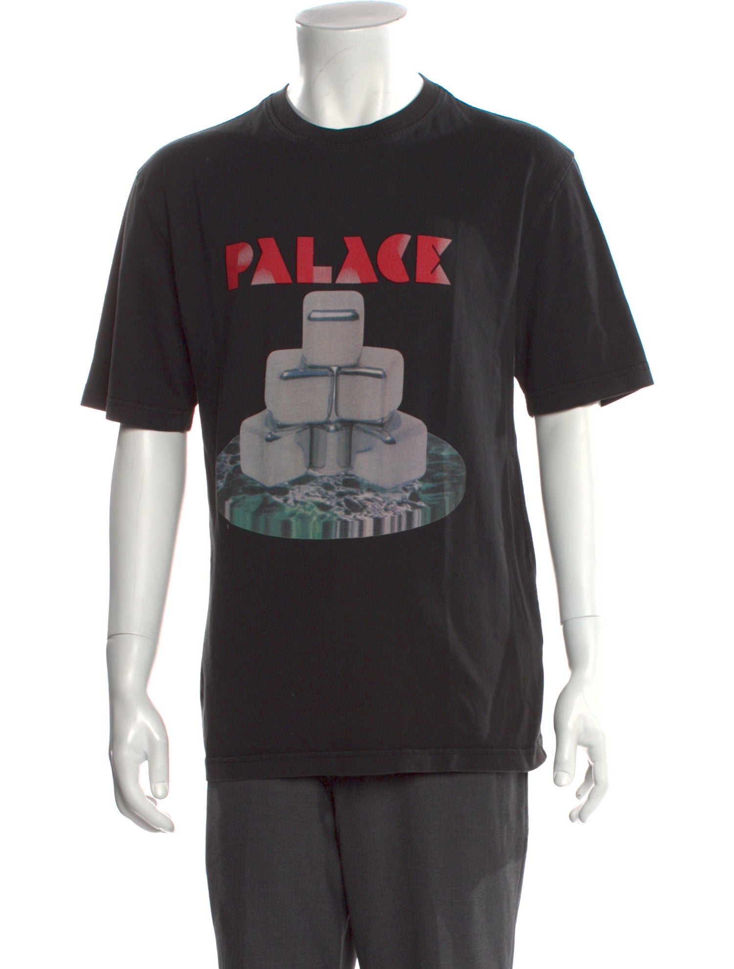 Palace Skateboards Graphic Print Crew Neck T-Shirt