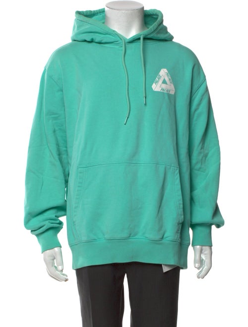 Palace Skateboards Graphic Print Crew Neck Hoodie