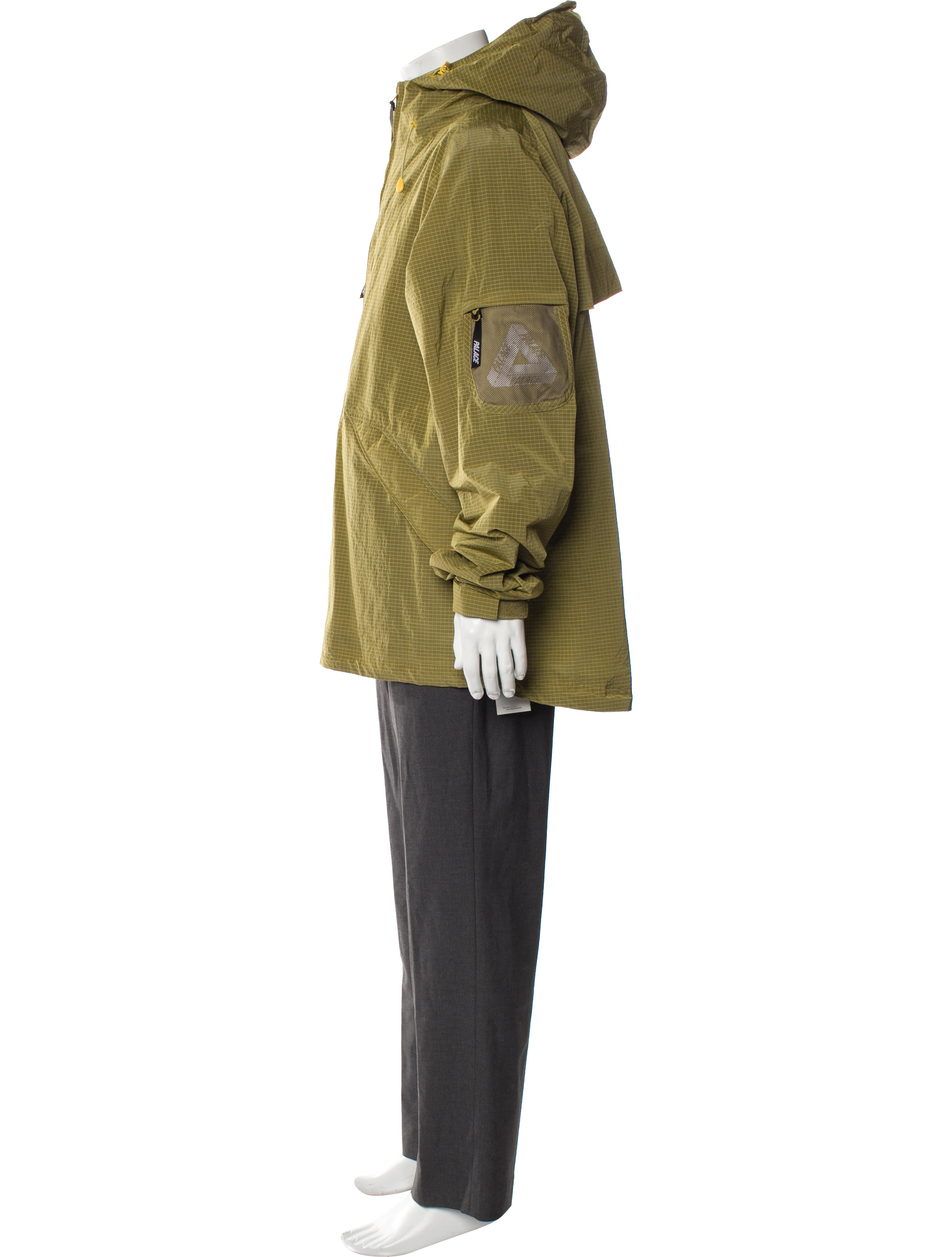 Palace Skateboards Plaid Print Parka