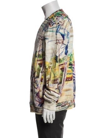 Palace Skateboards Printed V-Neck Cardigan