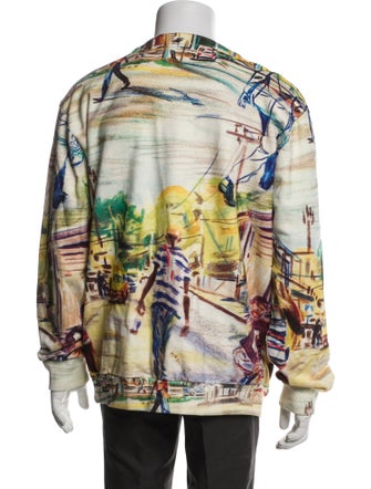 Palace Skateboards Printed V-Neck Cardigan