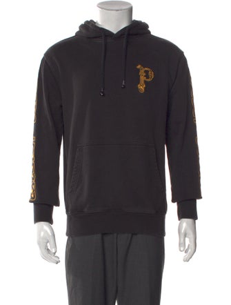 Palace Skateboards Graphic Print Crew Neck Hoodie