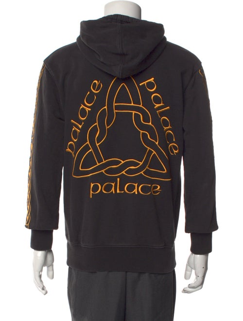 Palace Skateboards Graphic Print Crew Neck Hoodie