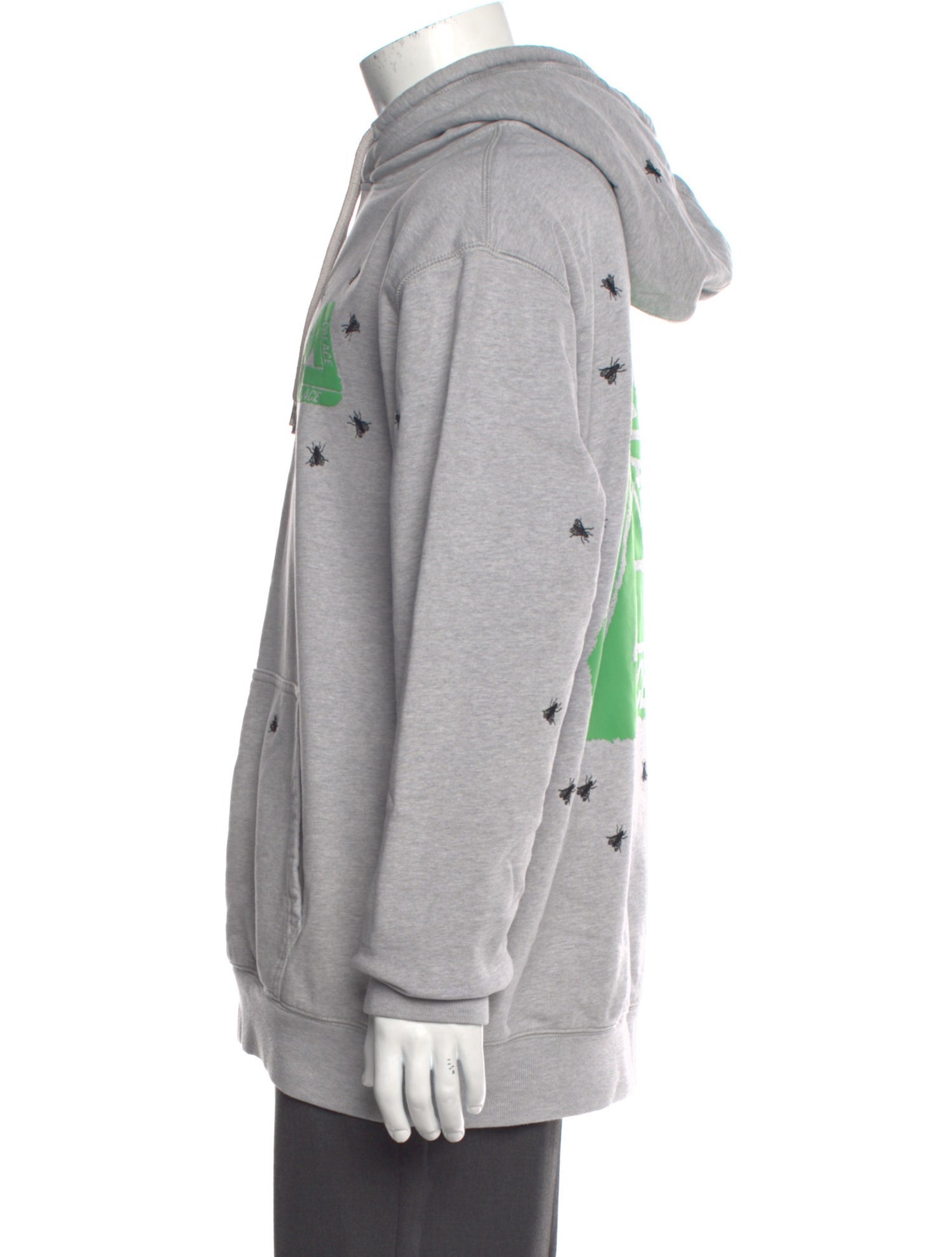 Palace Skateboards Graphic Print Crew Neck Hoodie