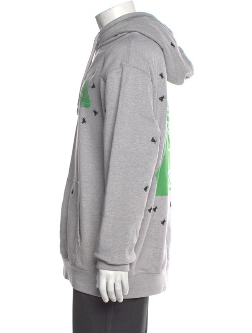 Palace Skateboards Graphic Print Crew Neck Hoodie