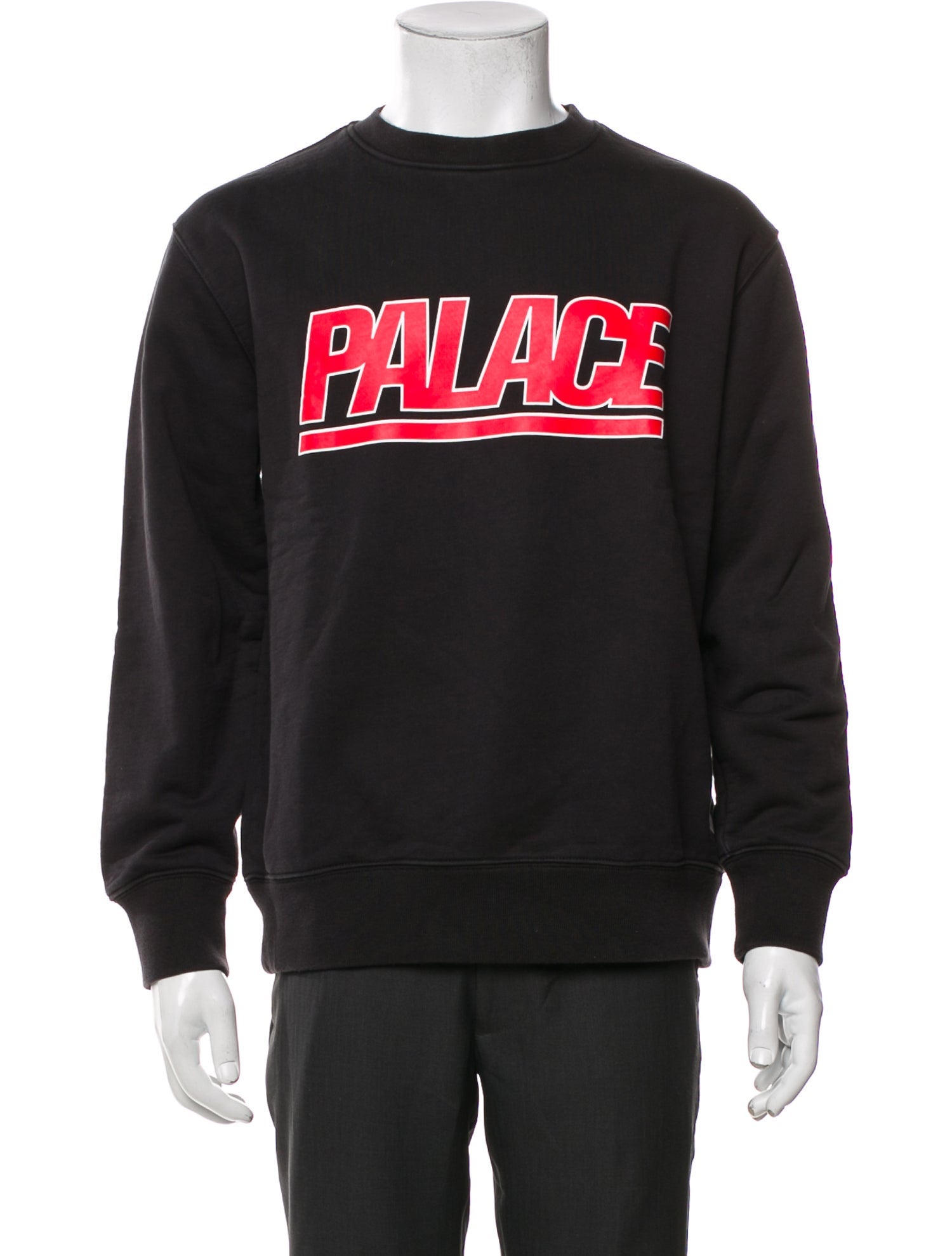 Palace Skateboards Graphic Print Crew Neck Sweatshirt