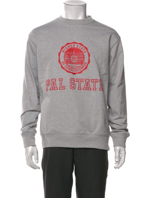 Palace Skateboards Graphic Print Crew Neck Sweatshirt