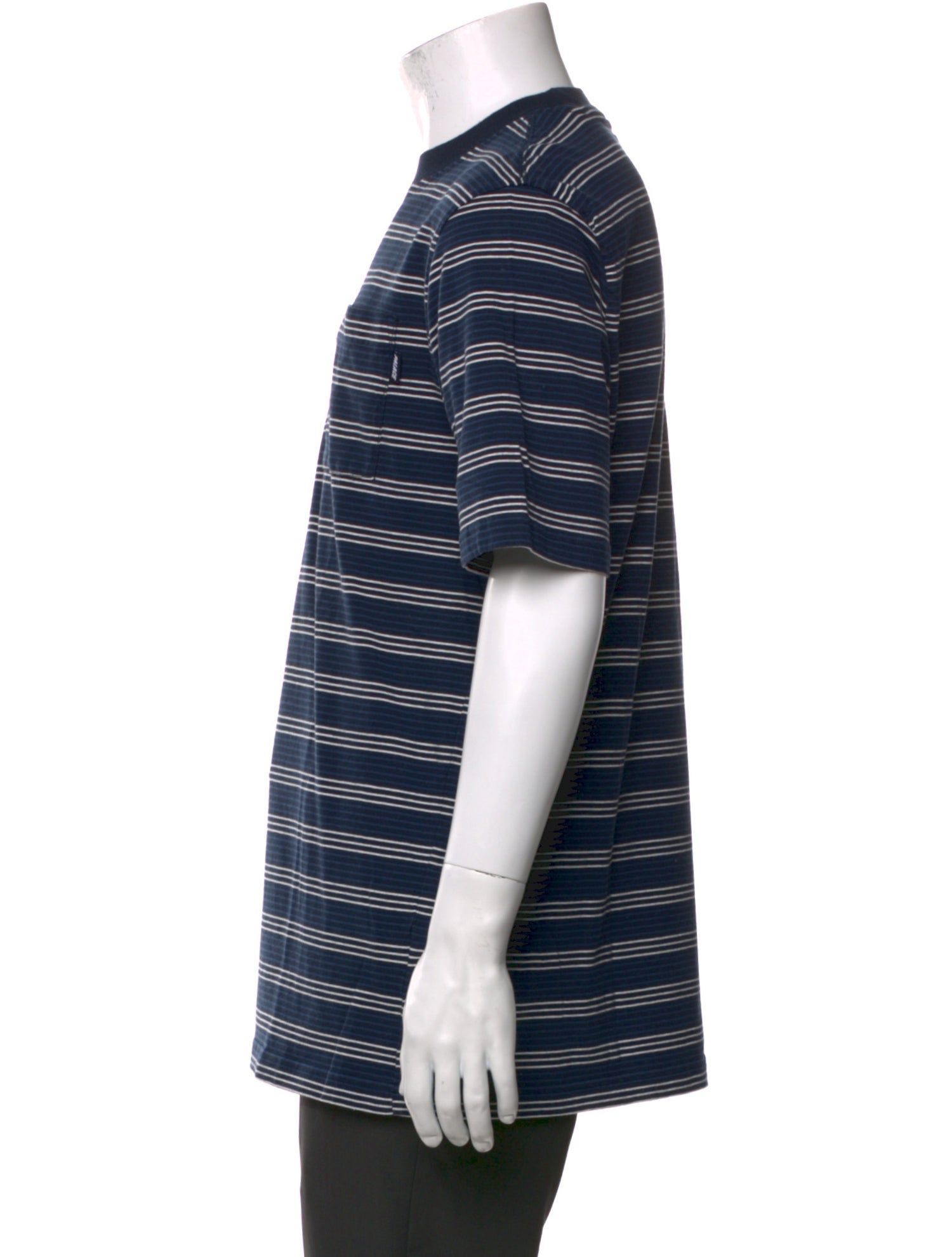 Palace Skateboards Striped Crew Neck T-Shirt