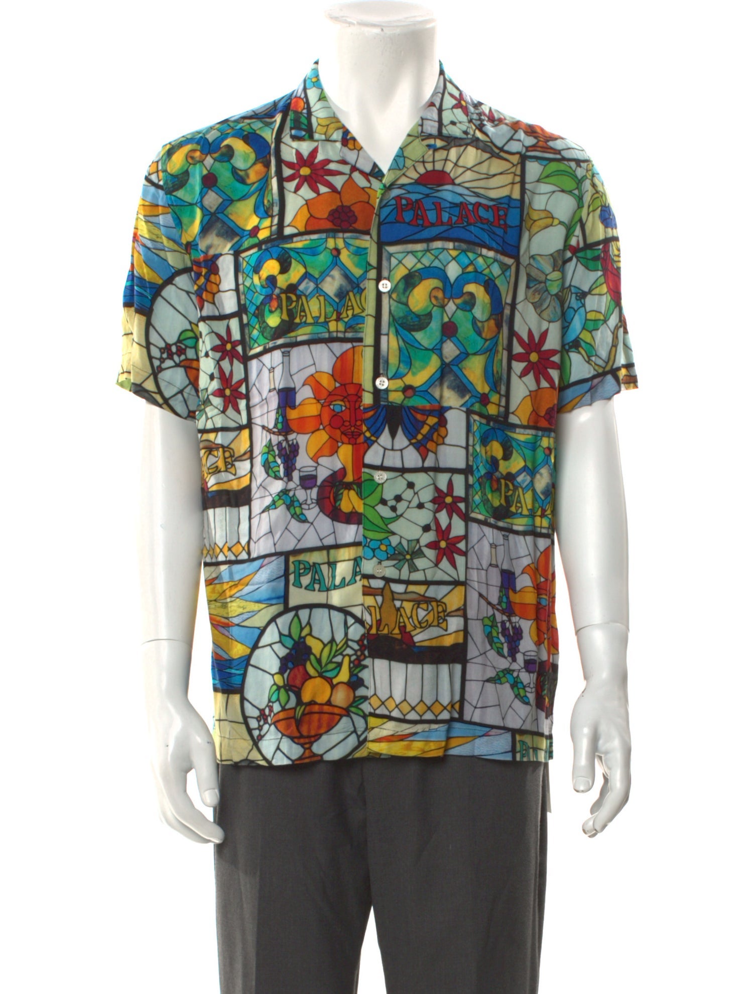 Palace Skateboards Printed Short Sleeve Shirt