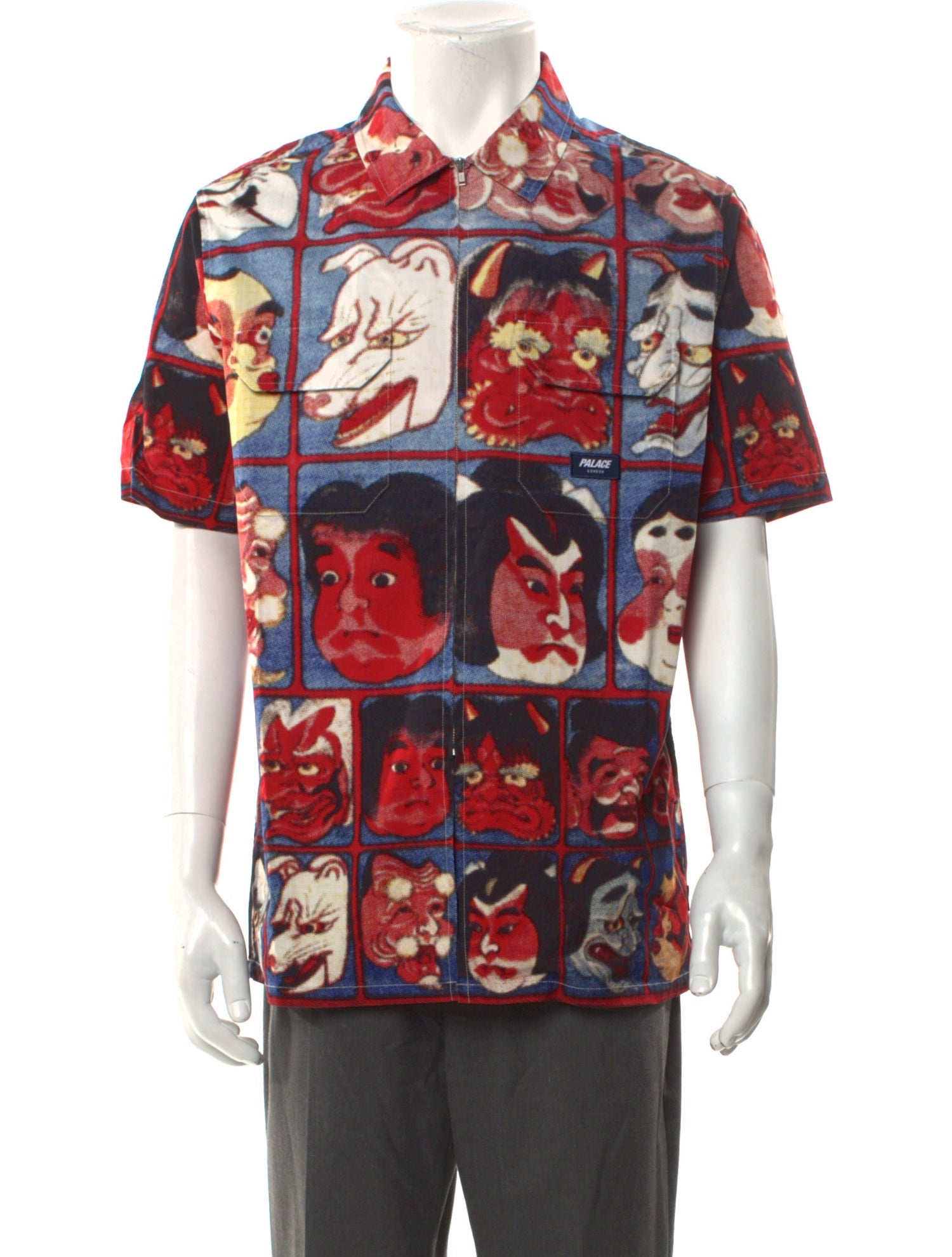 Palace Skateboards Printed Short Sleeve Shirt w/ Tags