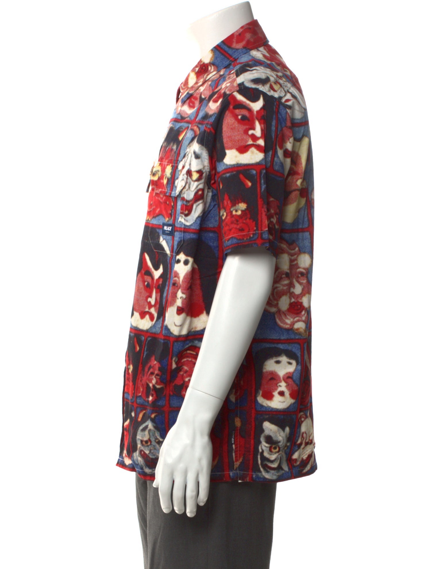 Palace Skateboards Printed Short Sleeve Shirt w/ Tags