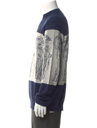 Palace Skateboards Graphic Print Crew Neck Pullover