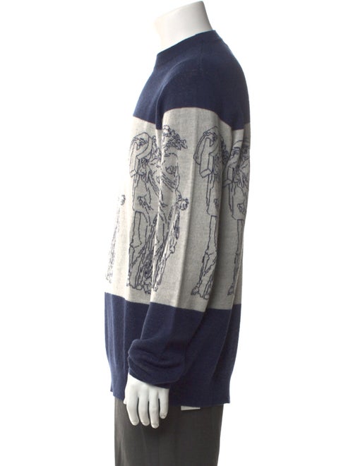 Palace Skateboards Graphic Print Crew Neck Pullover