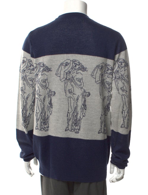 Palace Skateboards Graphic Print Crew Neck Pullover