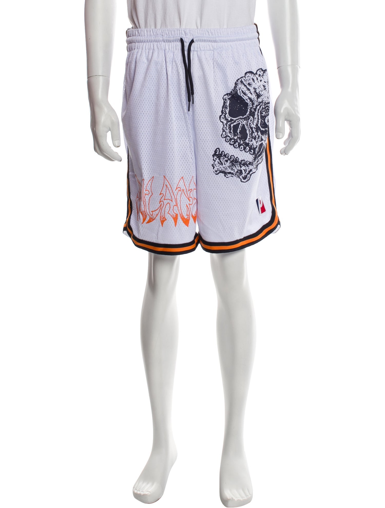 Palace Skateboards Graphic Print Athletic Shorts