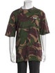 Palace Skateboards Camouflage Print Crew Neck T-Shirt