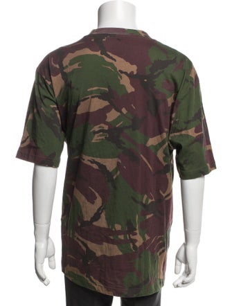 Palace Skateboards Camouflage Print Crew Neck T-Shirt
