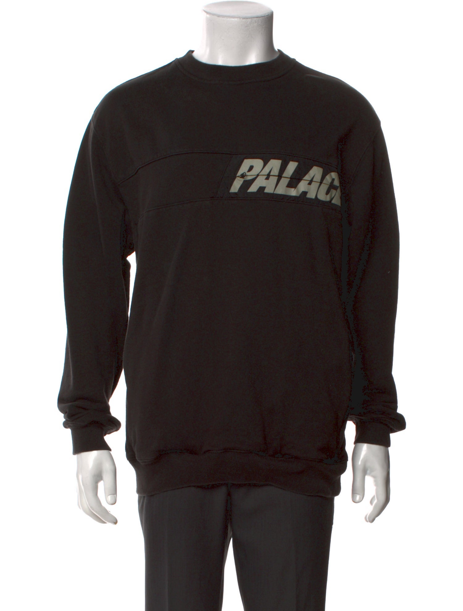 Palace Skateboards Graphic Print Crew Neck Pullover