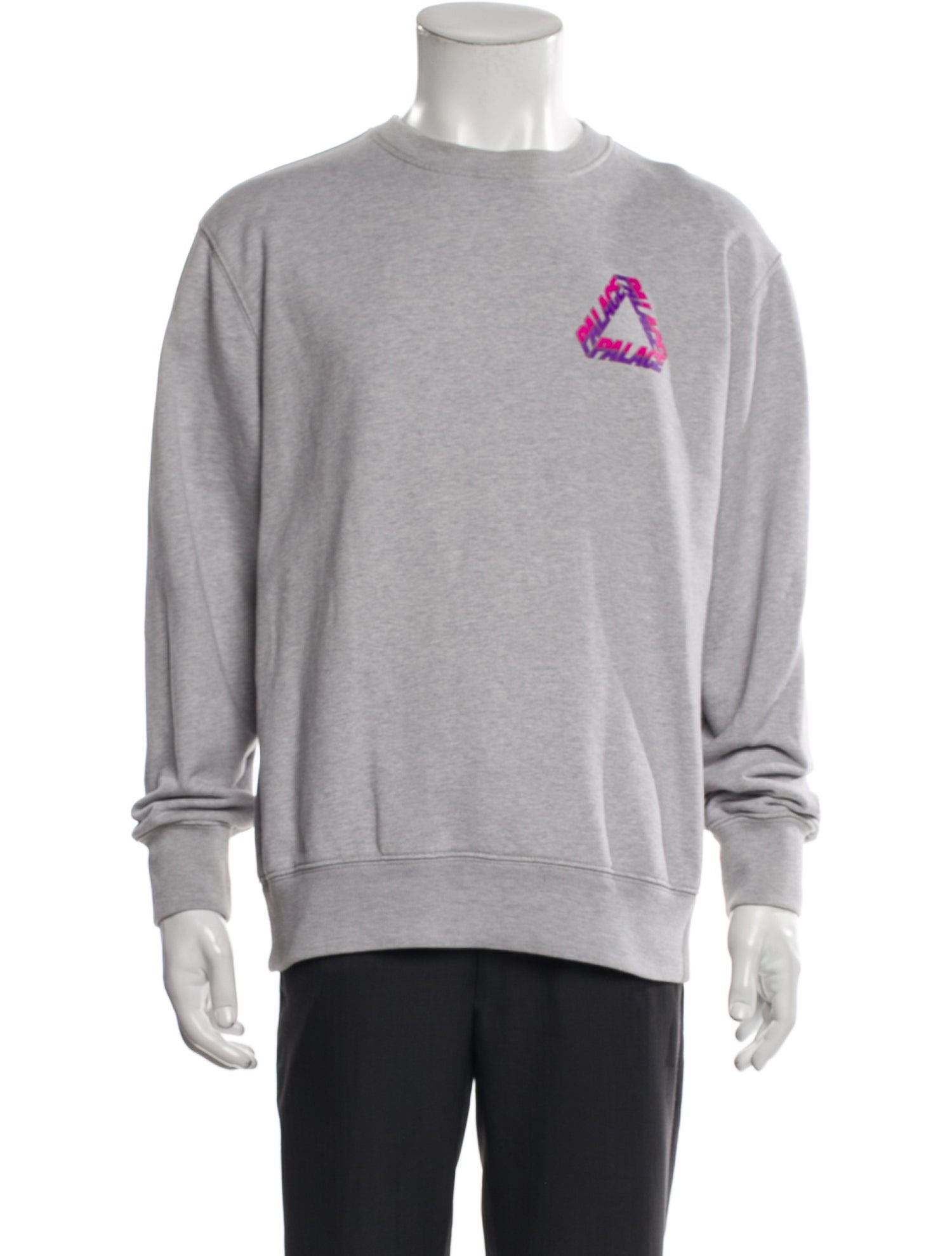 Palace Skateboards Graphic Print Crew Neck Sweatshirt