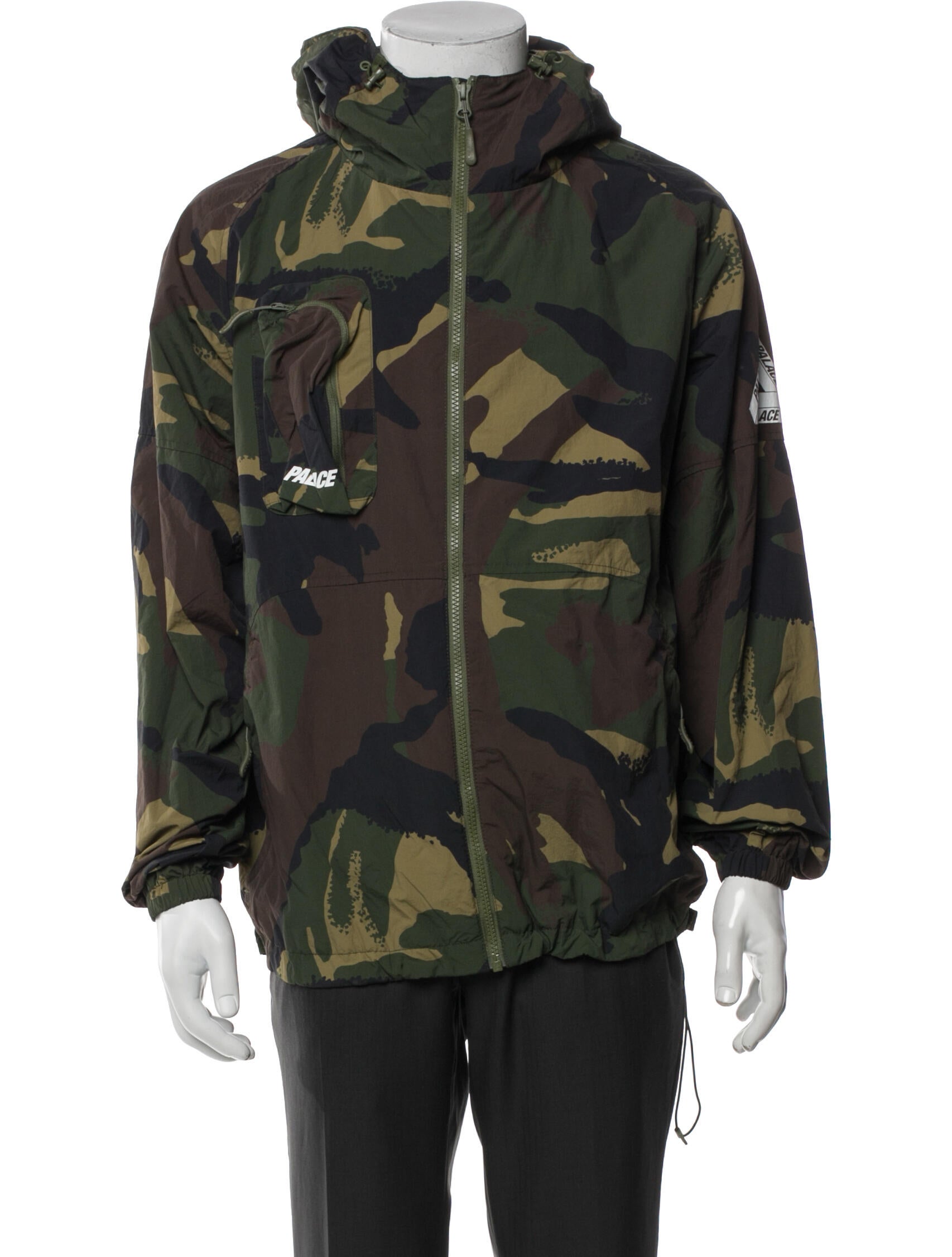 Palace Skateboards Camouflage Print Parka