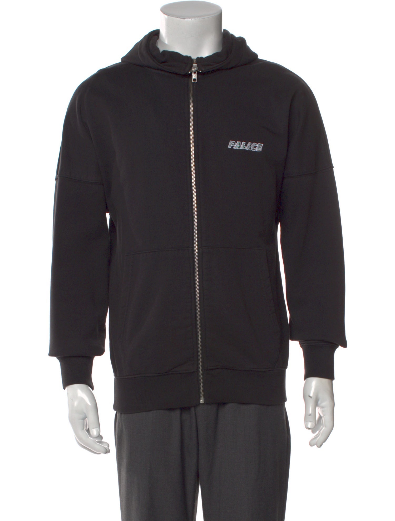 Palace Skateboards Graphic Print Crew Neck Hoodie