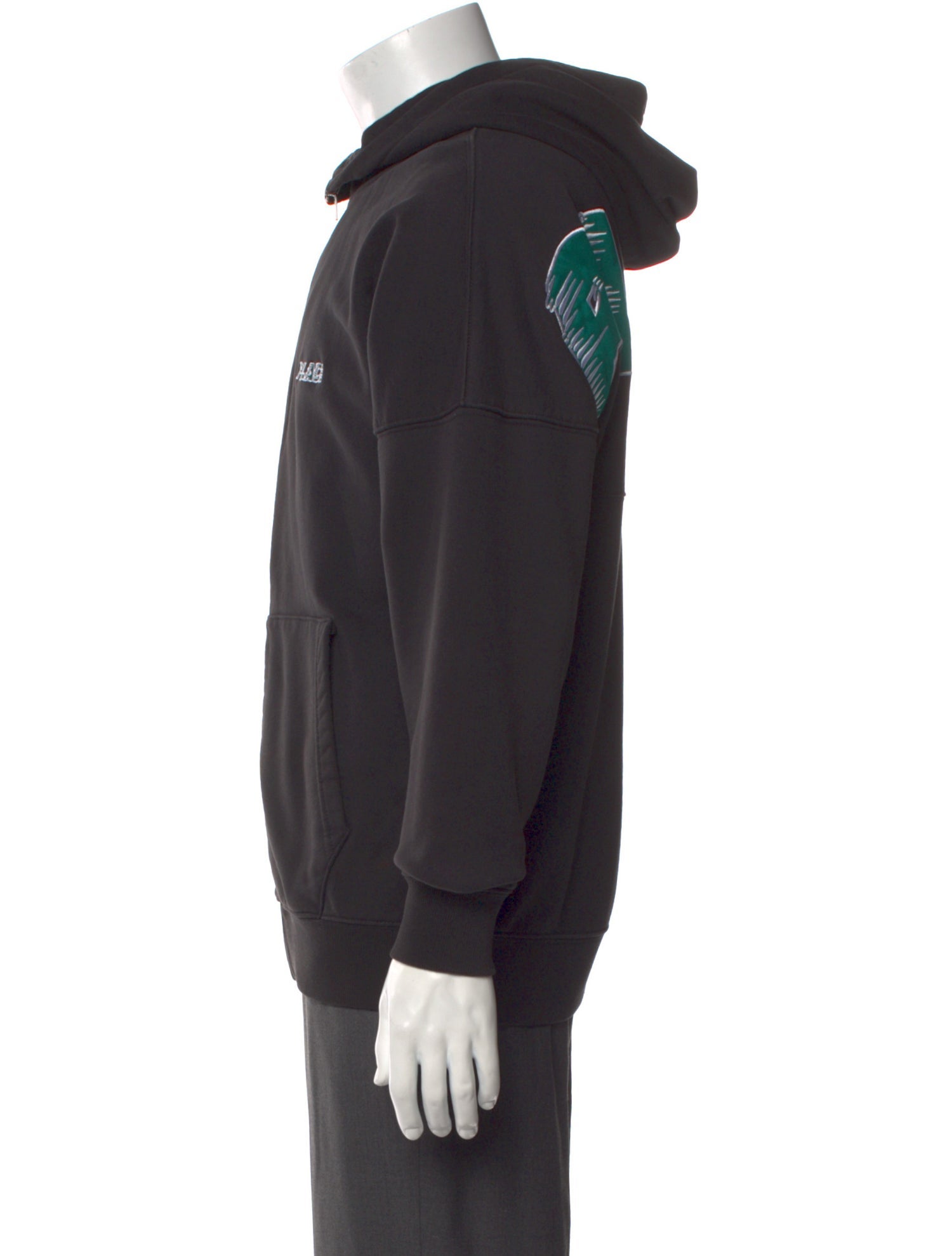 Palace Skateboards Graphic Print Crew Neck Hoodie