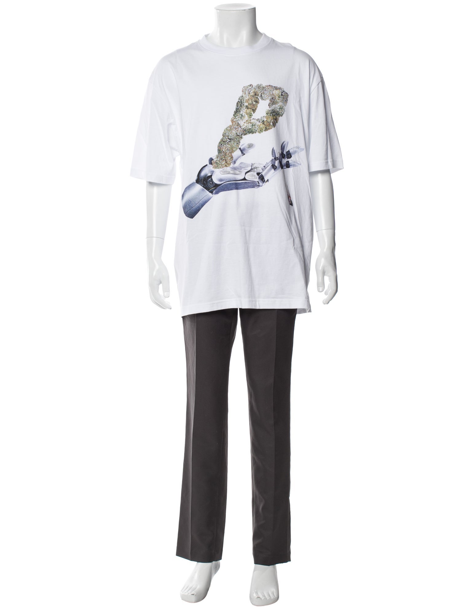 Palace Skateboards Graphic Print Crew Neck T-Shirt