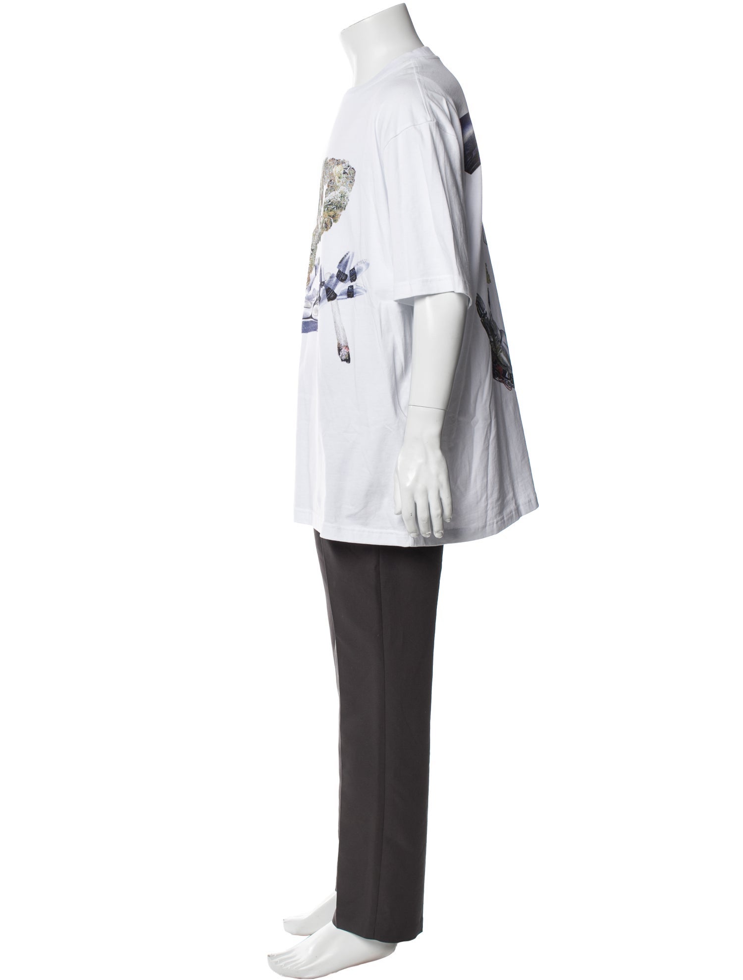 Palace Skateboards Graphic Print Crew Neck T-Shirt