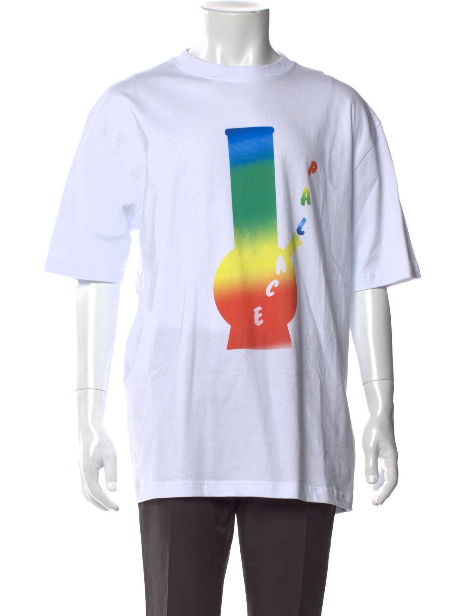 Palace Skateboards Graphic Print Crew Neck T-Shirt