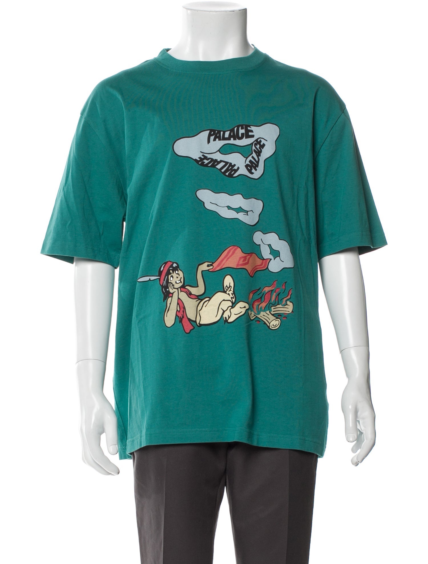 Palace Skateboards Graphic Print Crew Neck T-Shirt