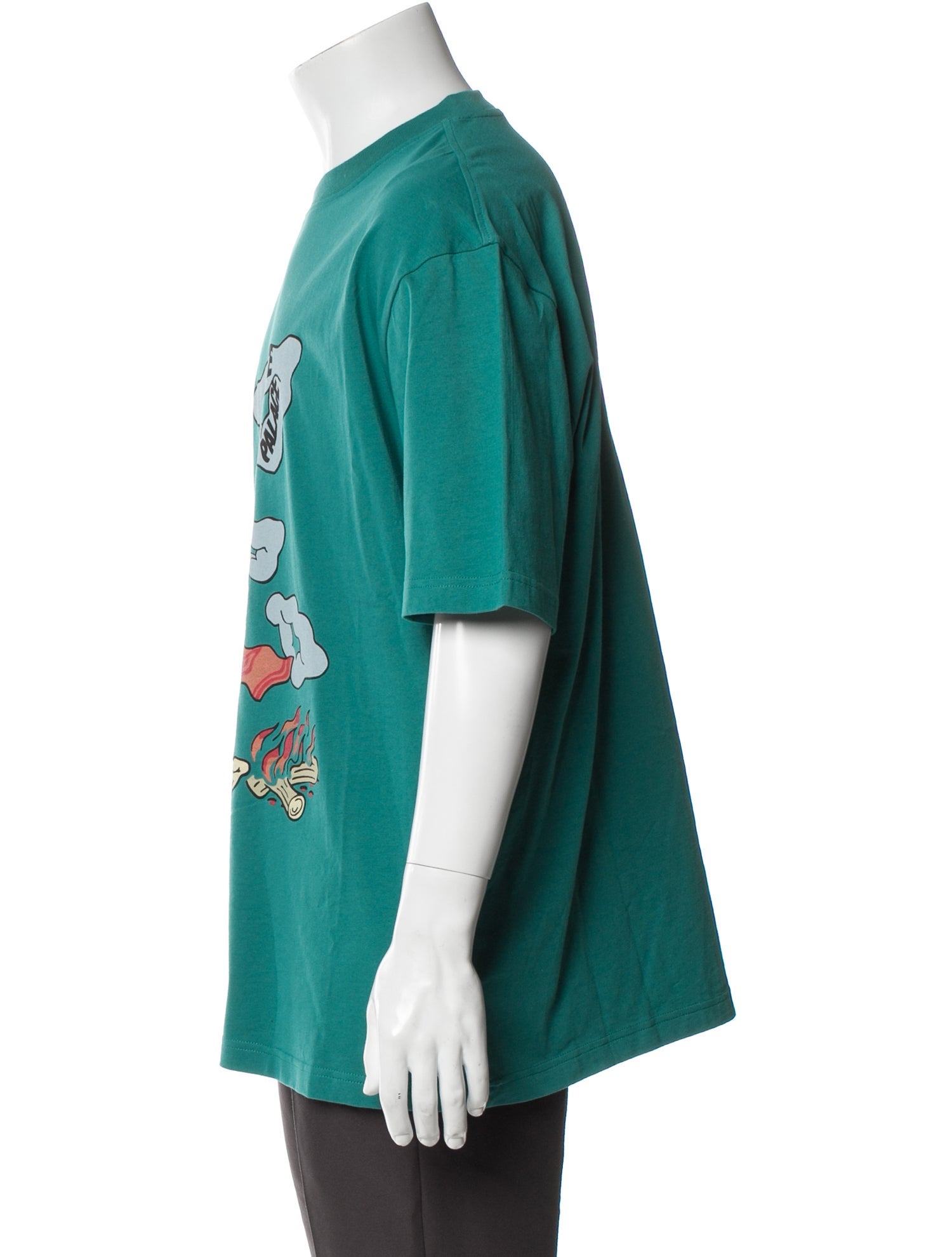 Palace Skateboards Graphic Print Crew Neck T-Shirt