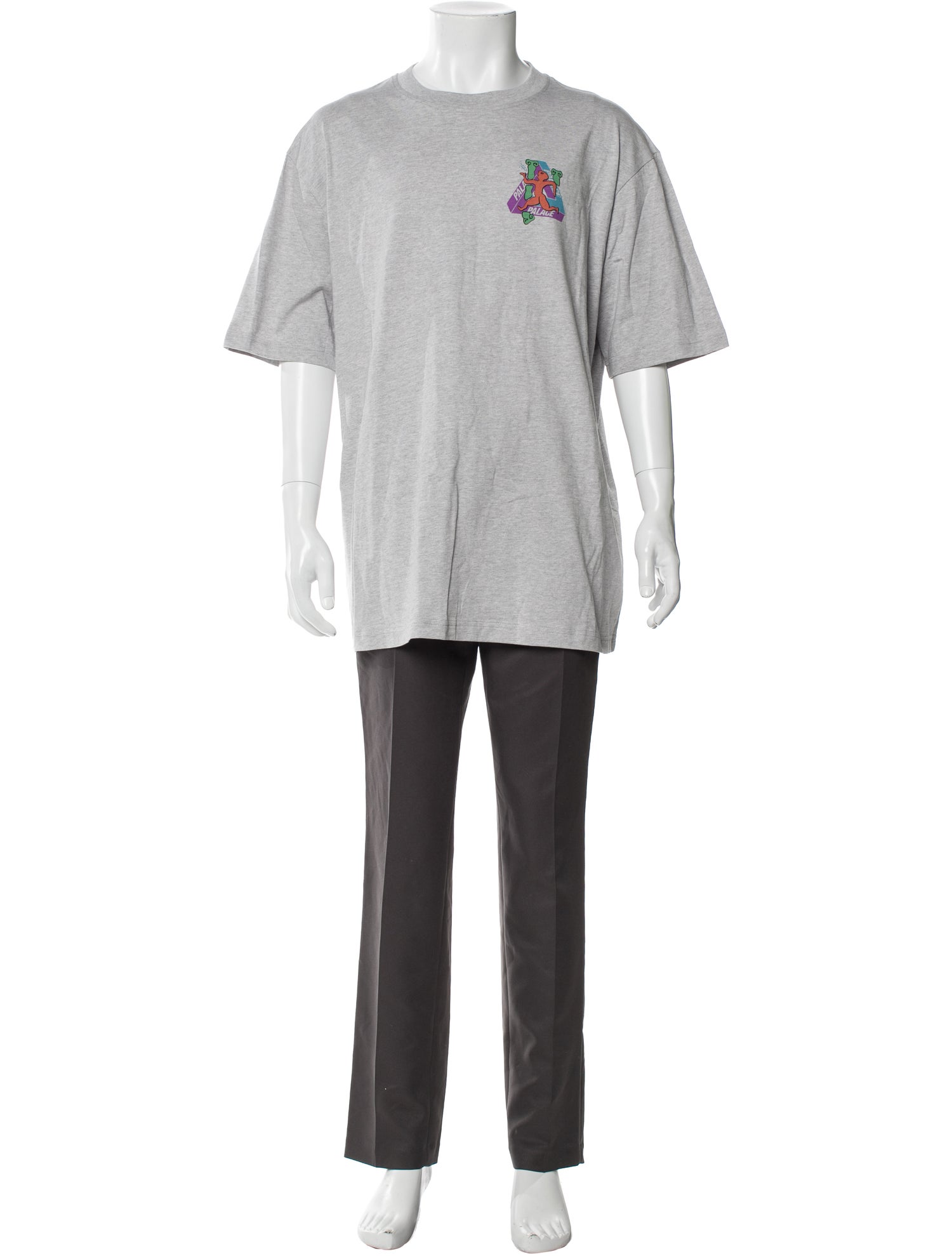 Palace Skateboards Graphic Print Crew Neck T-Shirt