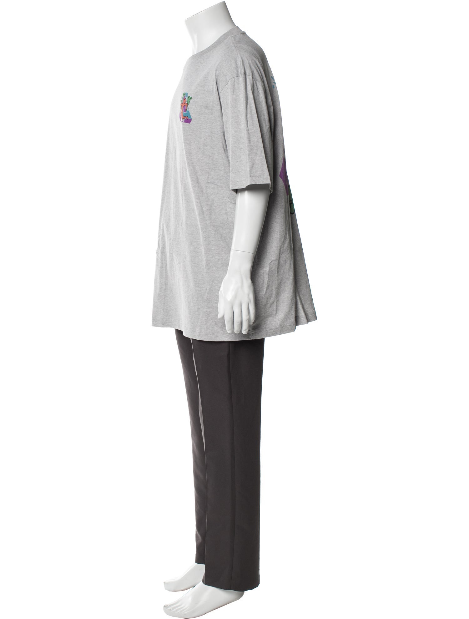 Palace Skateboards Graphic Print Crew Neck T-Shirt