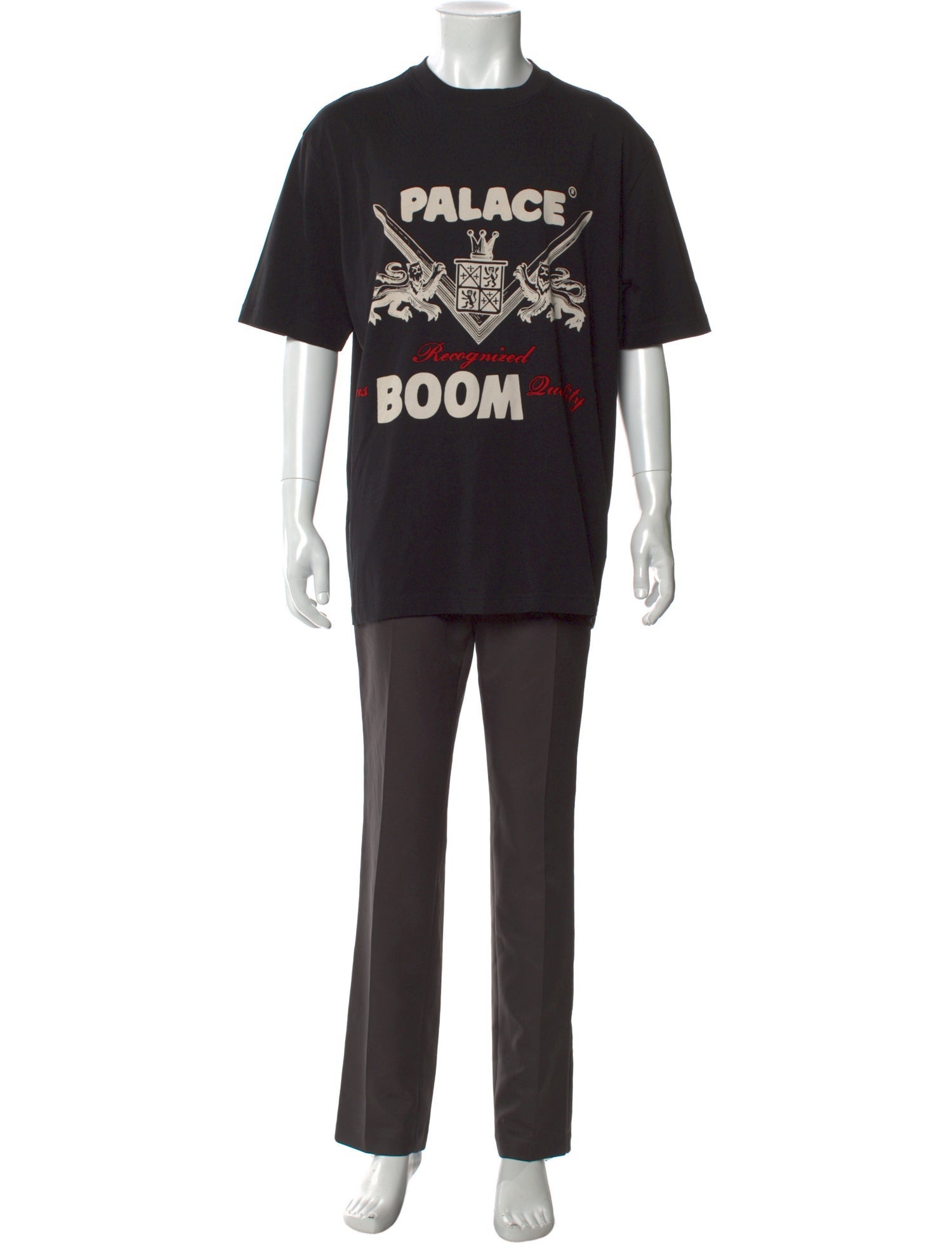 Palace Skateboards Graphic Print Crew Neck T-Shirt