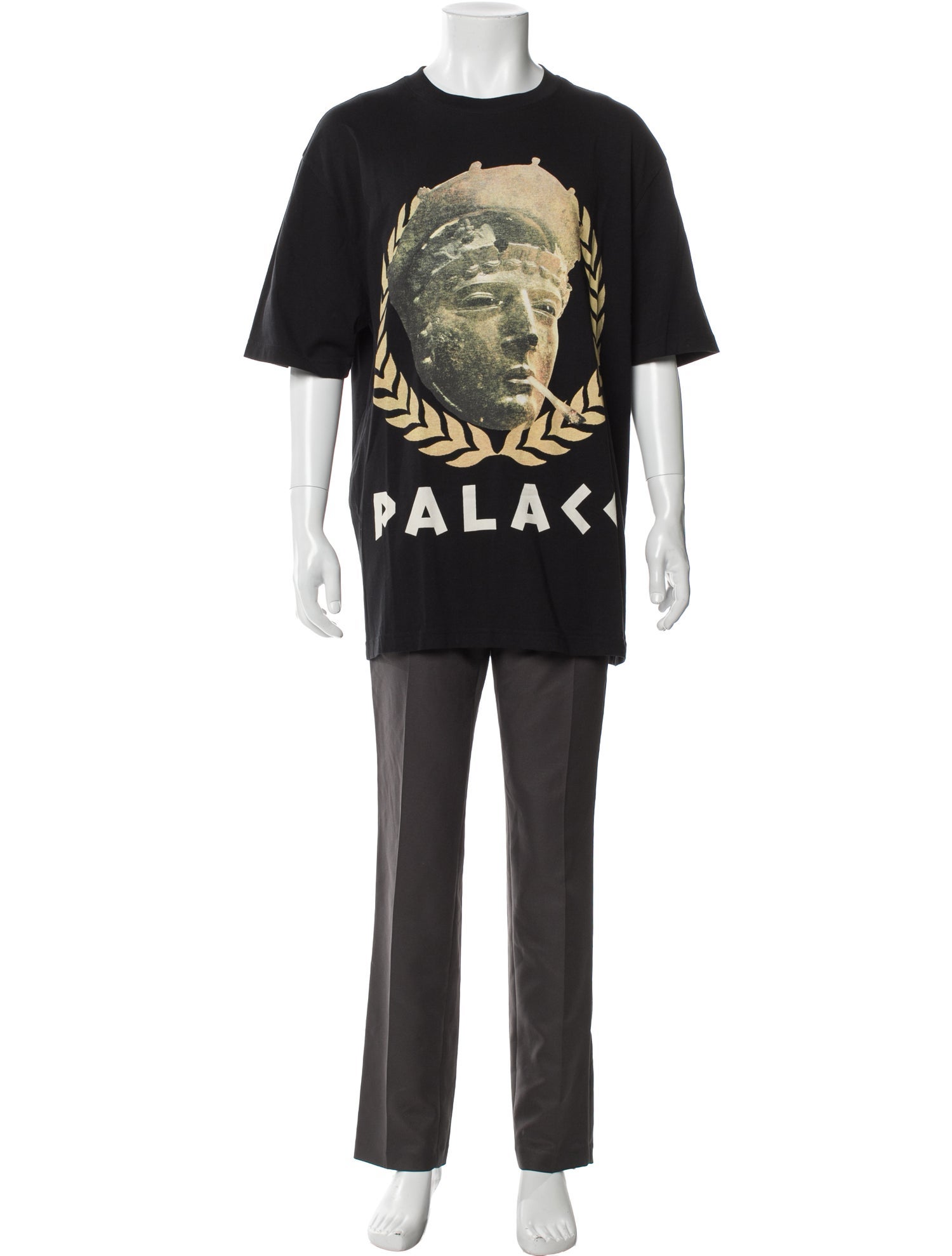 Palace Skateboards Graphic Print Crew Neck T-Shirt