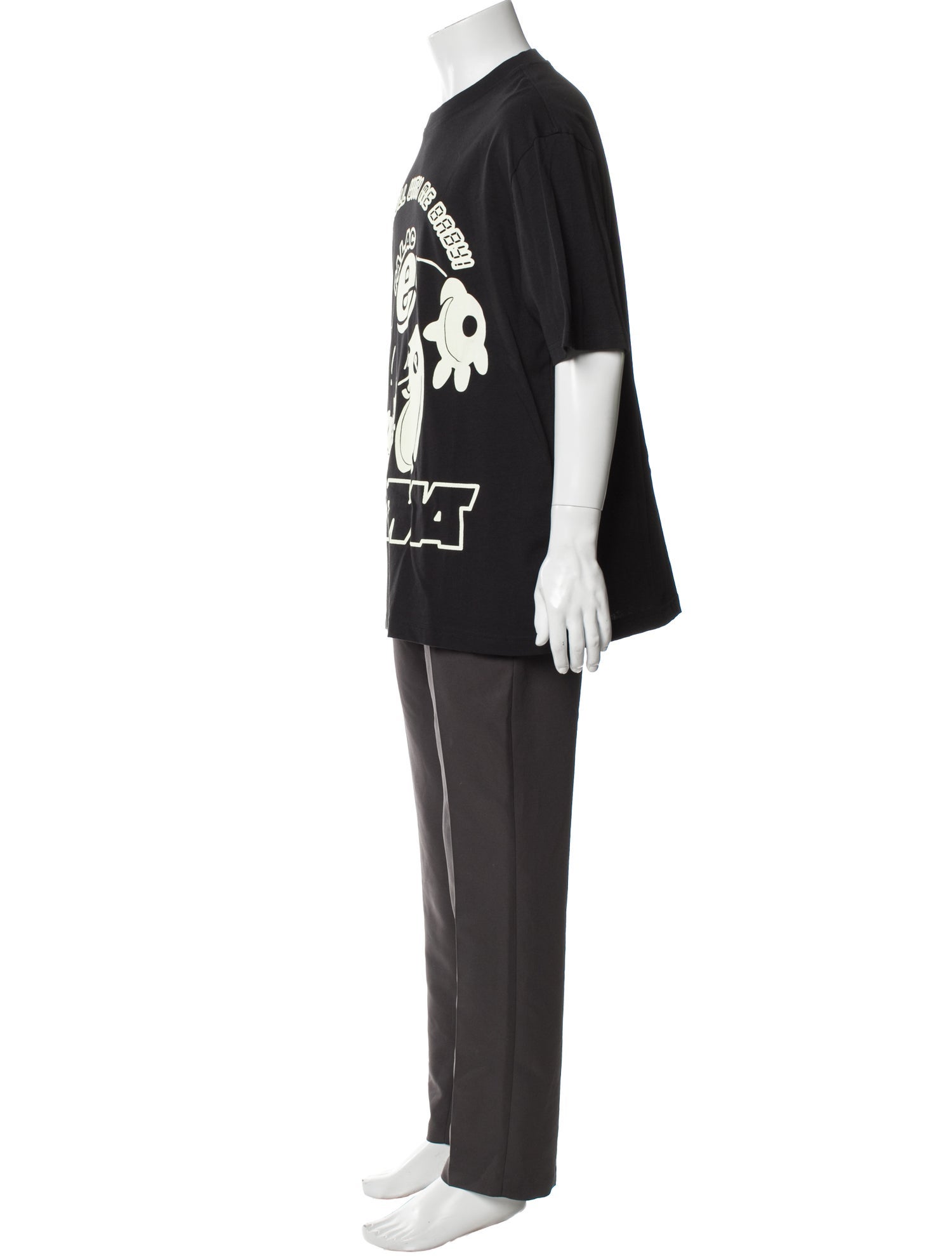 Palace Skateboards Graphic Print Crew Neck T-Shirt