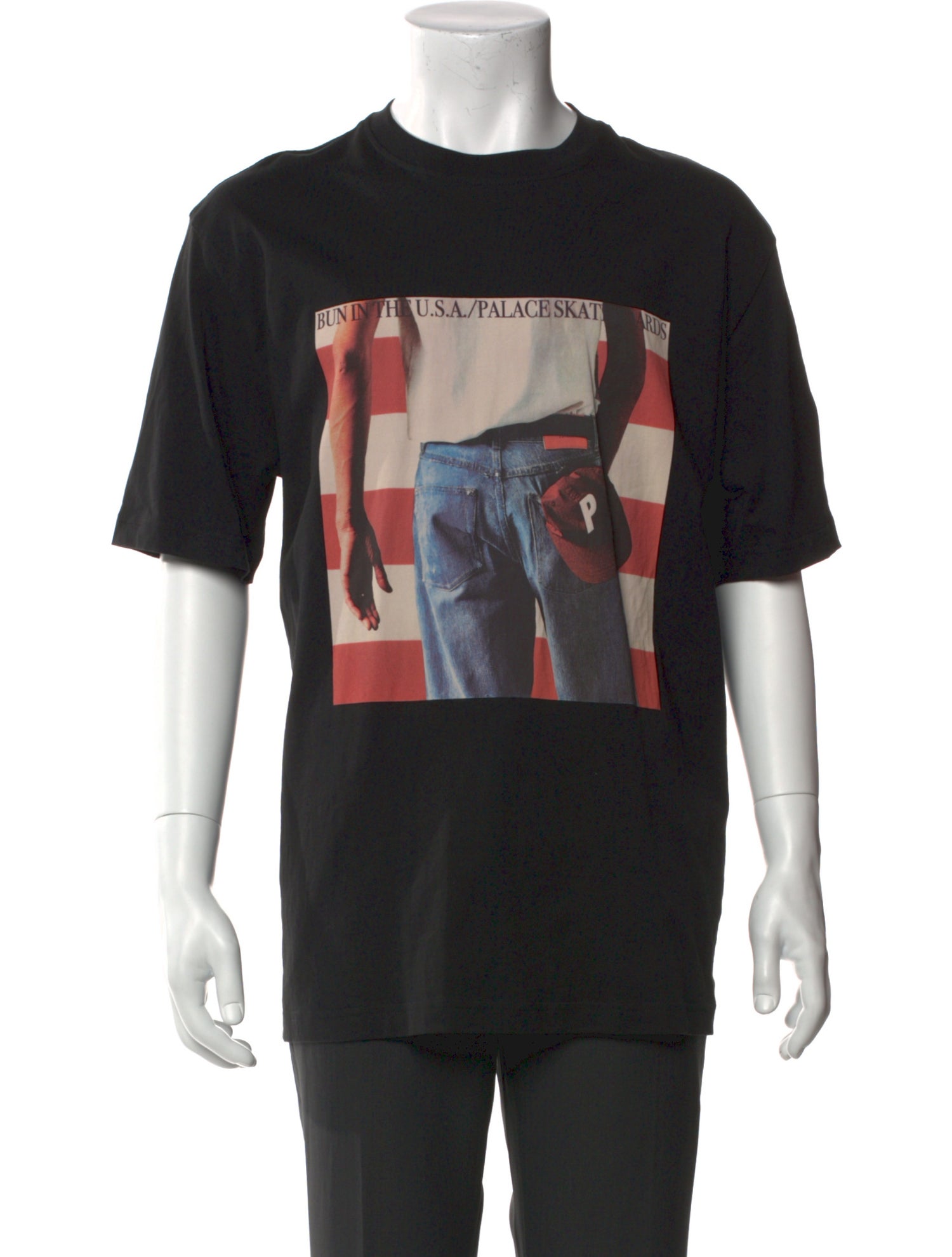 Palace Skateboards Graphic Print Crew Neck T-Shirt