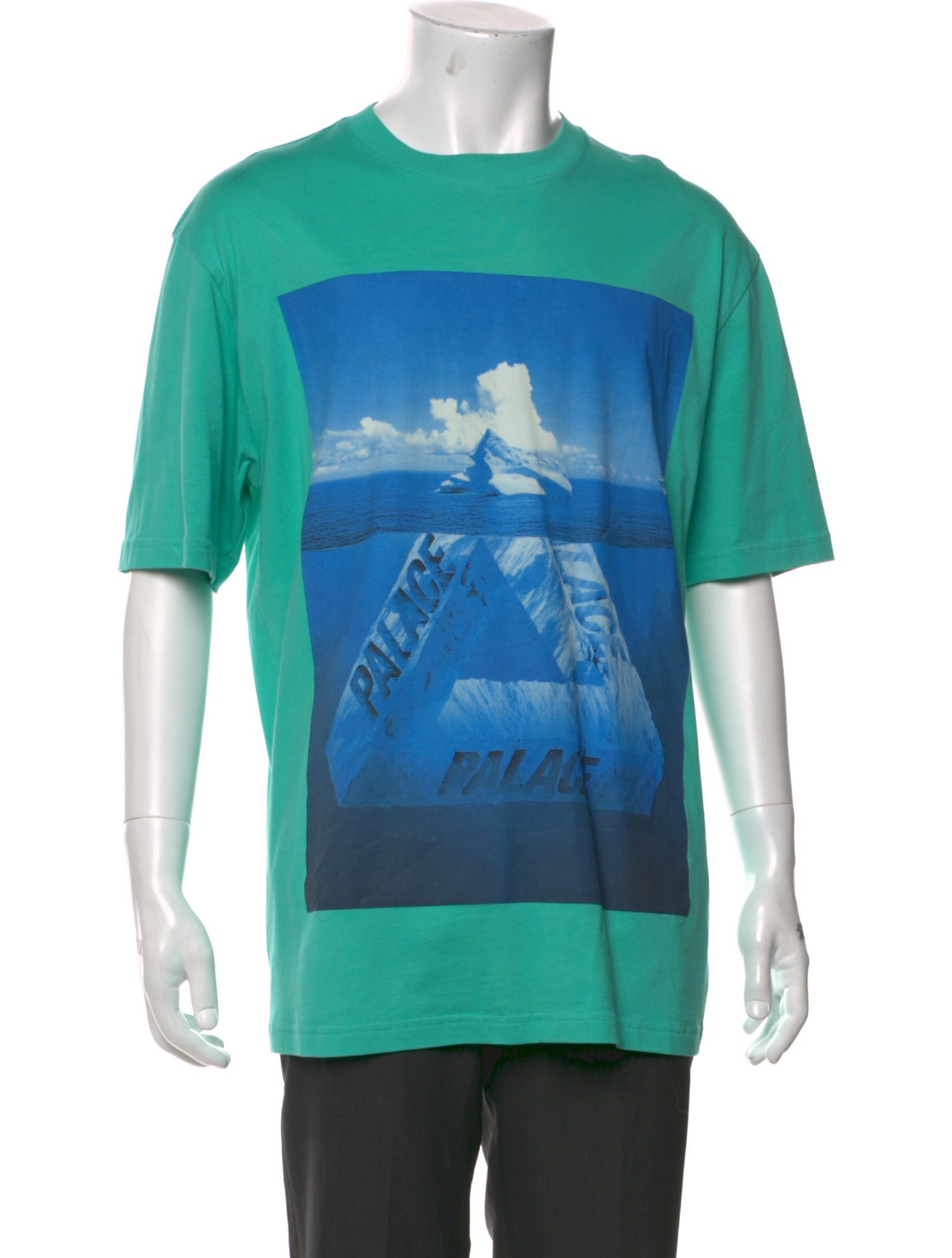 Palace Skateboards Graphic Print Crew Neck T-Shirt