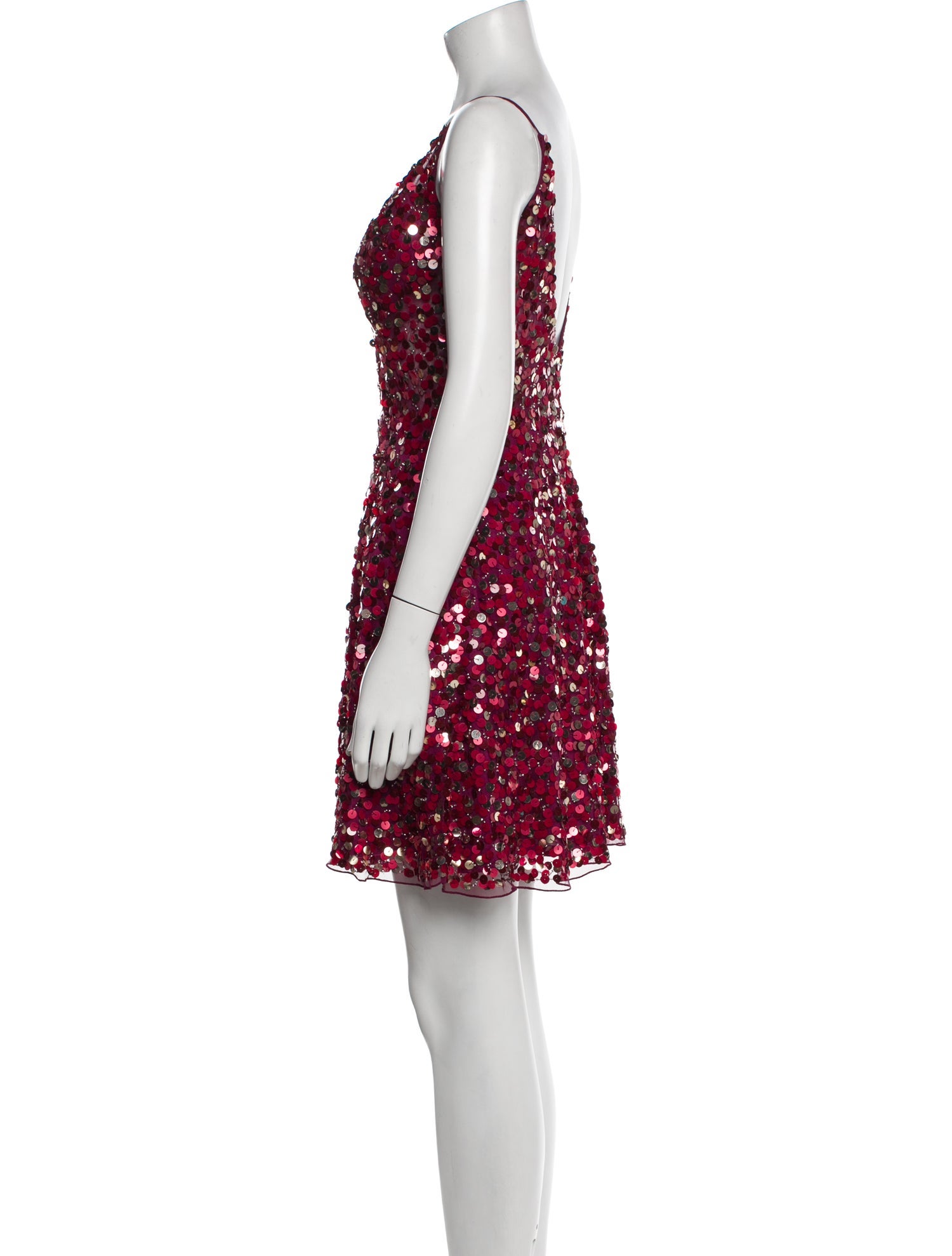 Ashley Lauren Printed Mini Dress