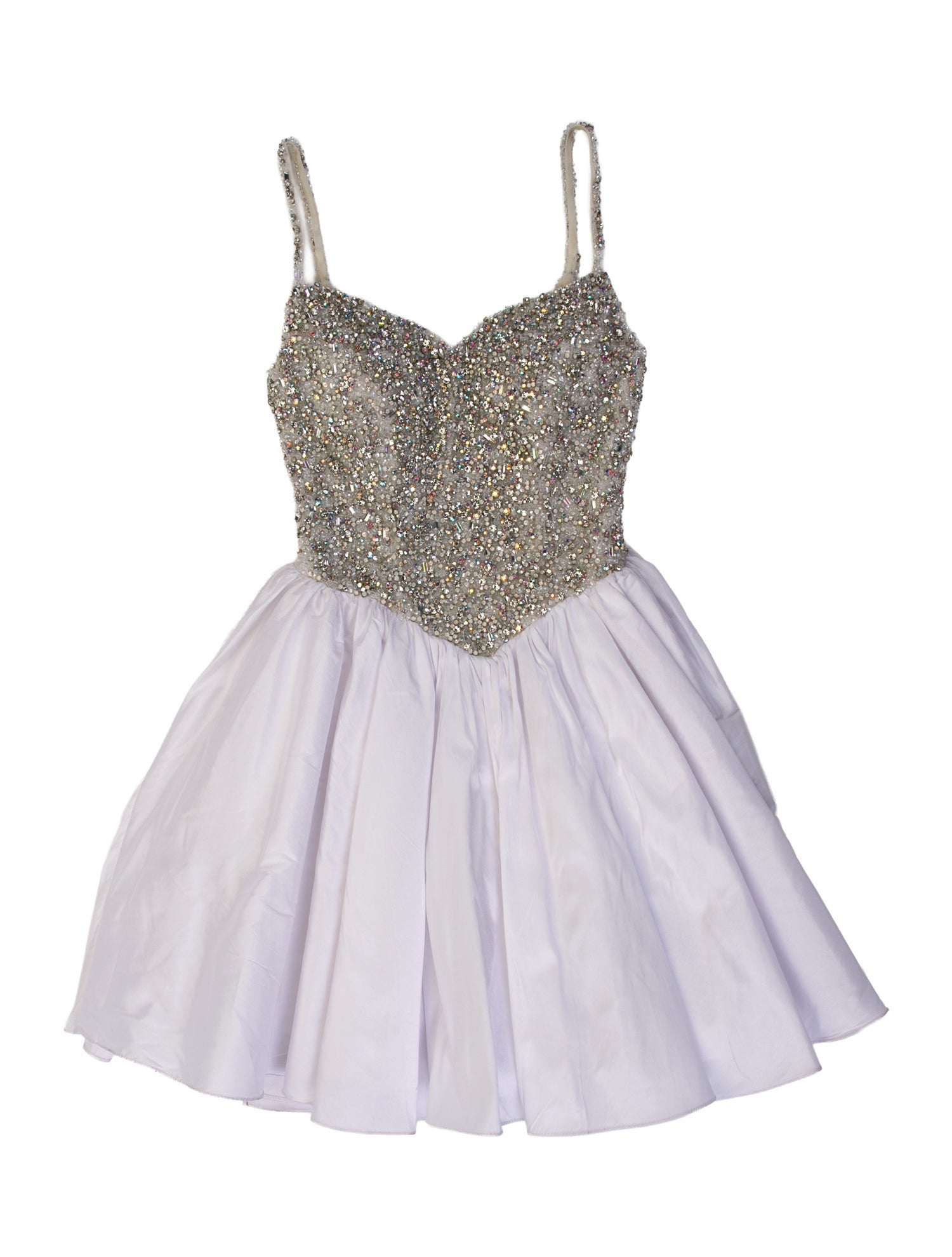 Ashley Lauren Square Neckline Mini Dress